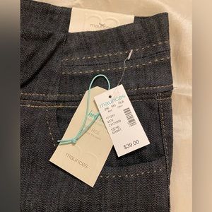 NWT Maurice’s Boot Cut Size 15/16 Short Dark Wash Jean